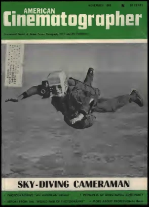 American Cinematographer - November 1966 Cover